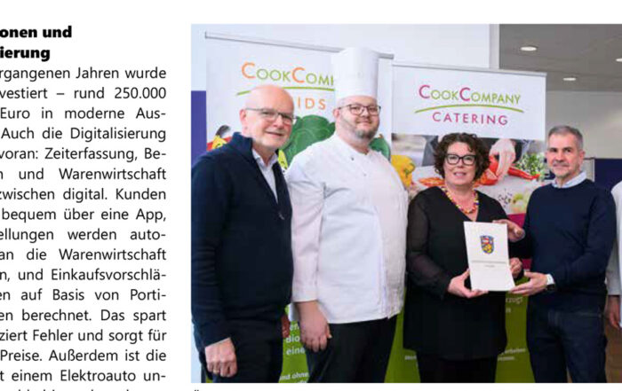 Artikel-Auszug aus dem Magazin Standpunkt