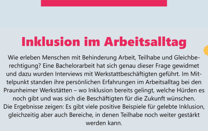 Artikel-Auszug aus dem Magazin Standpunkt