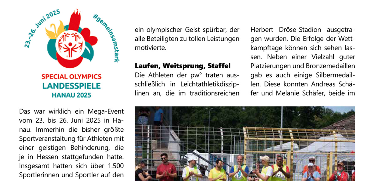 Artikel-Auszug aus dem Magazin Standpunkt