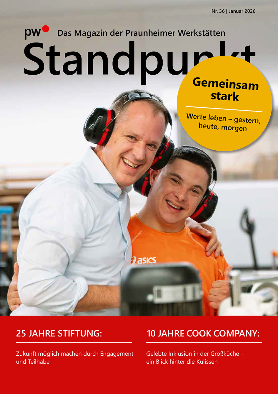 Titelseite des Magazins Standpunkt