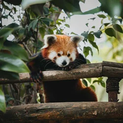 pw-angebote-18-2026 Roter Pandabär im Baum.