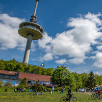 Hoher Fernseherturm.